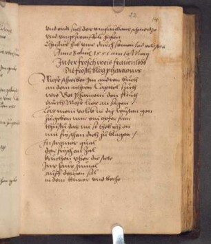 Die rösch blag pharaonis (21.08.1543); RSM 2S/1264b