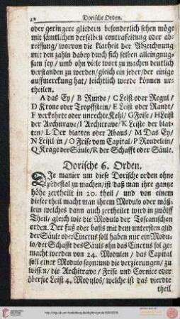 Dorische Orden
