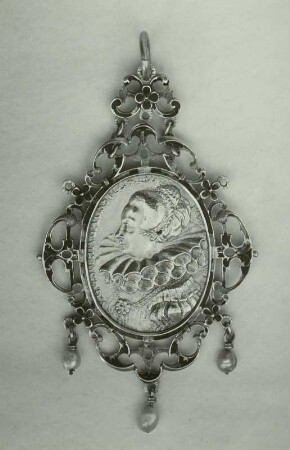 Kontrafekt mit der Bildnismedaille der Herzogin Sophie von Pommern