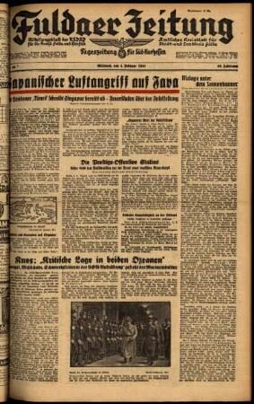 Ausgabe vom Mittwoch, den 04. Februar 1942.