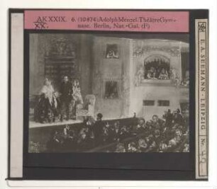 Menzel, Théâtre du Gymnase