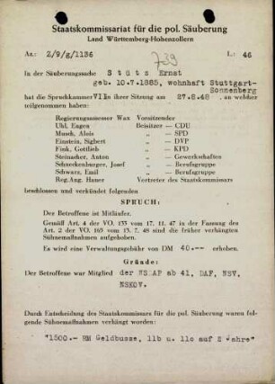 Stütz, Ernst