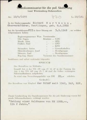 Hartmann, Richard