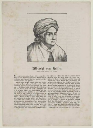 Bildnis des Albrecht von Haller