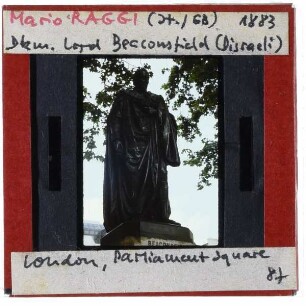 London, Denkmal des Lord Beaconsfield