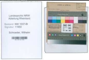 Entnazifizierung Wilhelm Schroeder , geb. 12.08.1898 (Justizinspektor)
