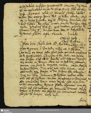 18) Osiander, Andr., Nürnberg. 21. Jun. 1530. Luthero.