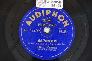 Mei Vaterhaus (Lied in erzgebirgischer Mundart)