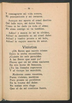 Violetas