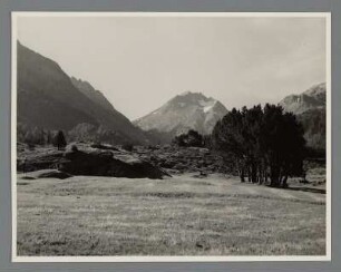 Bergkette bei Maloja