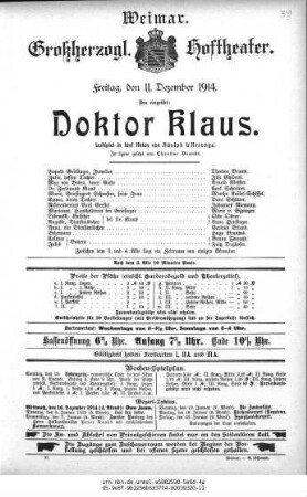 Doktor Klaus