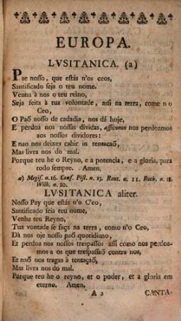Orationis dominicae Versiones plurium linguarum
