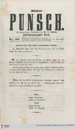 Nro. 22 (30. Mai 1869)