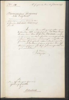 Betriebskosten, Visitation, Verringerung der Belegschaft der
                        Steinkohlengrube Odenbach-Roth
