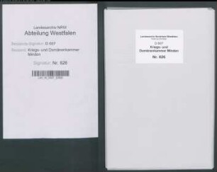 Amt Reineberg - Vogtei Gehlenbeck - Bauerschaft Isenstedt: Unterlagen der Revisionskommission - Band 2