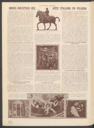 Obras maestras del arte italiano en peligro