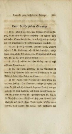 Zum funfzehnten Gesange (unvollständig)