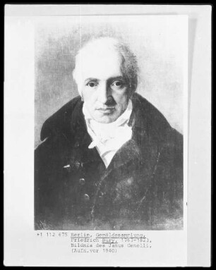 Bildnis des Landschaftsmalers Janus Genelli
