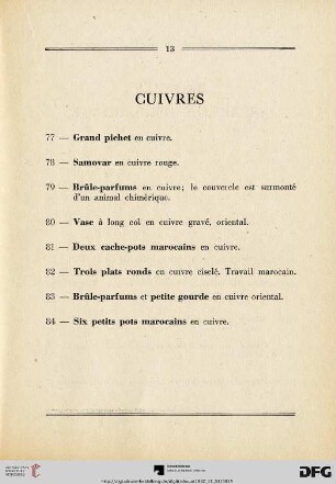 Cuivres