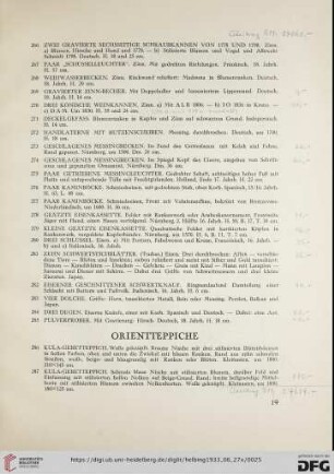 Orientteppiche (Nr. 286-306)