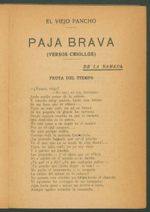 Fruta del tiempo