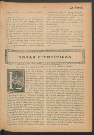 Notas científicas : ¿Es verdad que la ciencia ha descubierto el secreto de perpetuar la juventud?