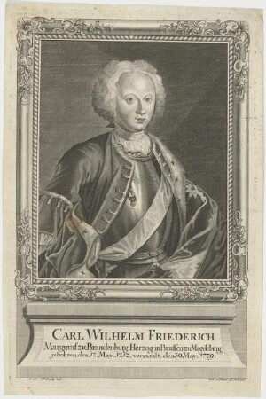 Bildnis des Carl Wilhelm Friederich