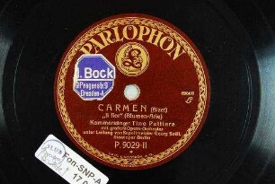 Carmen : "Il flor" (Blumen-Arie) / (Bizet)