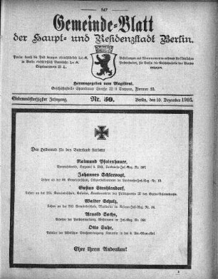 1916,50: Nr. 50, 10. Dezember 1916
