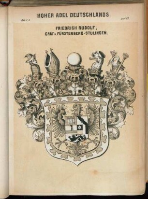 Taf. 65. Friedrich Rudolf, Graf v. Fürstenberg-Stülingen.
