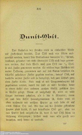 Dunst-Obst