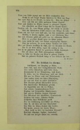 108. Die Bildsäule des Bacchus