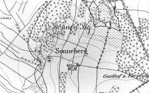 Niedercunnersdorf-Ottenhain. Meßtischblatt, Sekt. Löbau, 1884