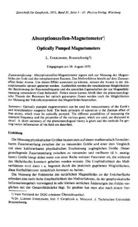 Absorptionszellen-Magnetometer