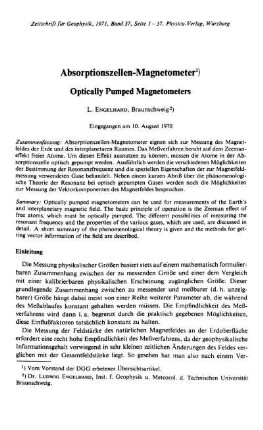 Absorptionszellen-Magnetometer