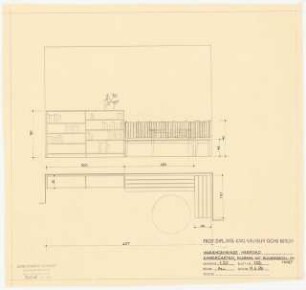Evangelisches Gemeindezentrum, Herford: Kindergarten: Schränkchen 1:20