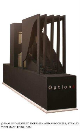 Townhouse Competition of Graham Foundation - Schnittmodell des Gesamtgebäudes