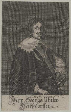 Bildnis des Georg Philip Harßdörffer