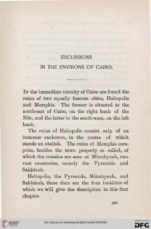130- Excursions in the environs of Cairo