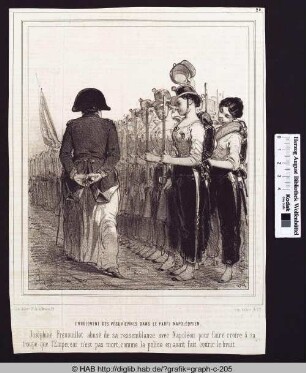 Enrolement des vésuviennes dans le parti napoléonien.
