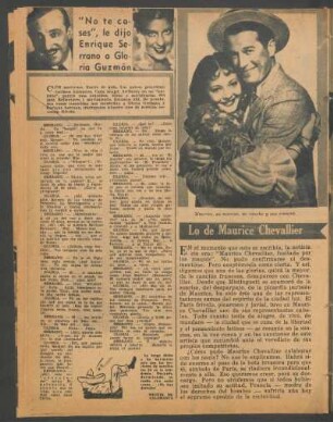 Lo de Maurice Chevalier
