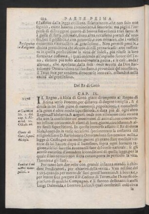 Cap. IX. Del Re di Gotò