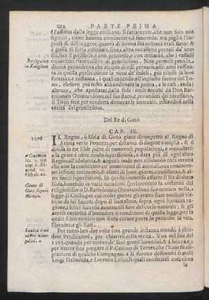 Cap. IX. Del Re di Gotò