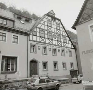 Wohn- und Geschäftshaus, Schandau, Bad