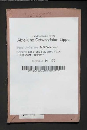 Erbvertrag zwischen dem Polsterverwalter Anton Bredenoll zu Geseke und den Brüdern Hermann und Theodor Bredenoll sowie der Witwe Bredenoll zu Geseke