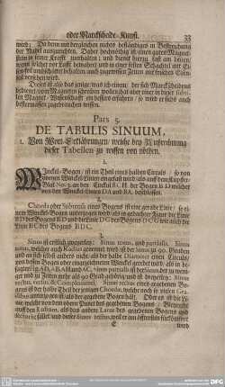 Pars 5. DE TABULIS SINUUM.