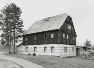 Schneeberg, Grube Sonnenwirbel, Wohnhaus