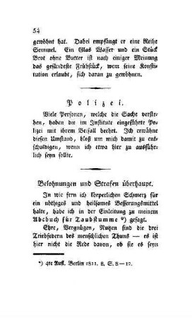 Belohnungen und Strafen überhaupt