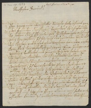 Brief an Franz Kruthoffer : 02.11.1781