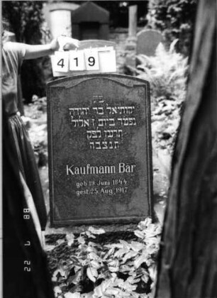 Grabstein 419